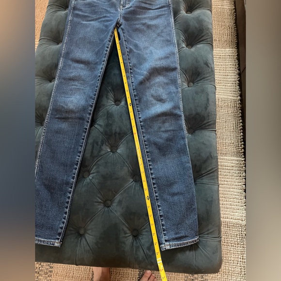 MADEWELL 10” HIGH RISE SKINNY JEANS SIZE 27T MA621 WENDOVER WASH - Picture 4 of 10